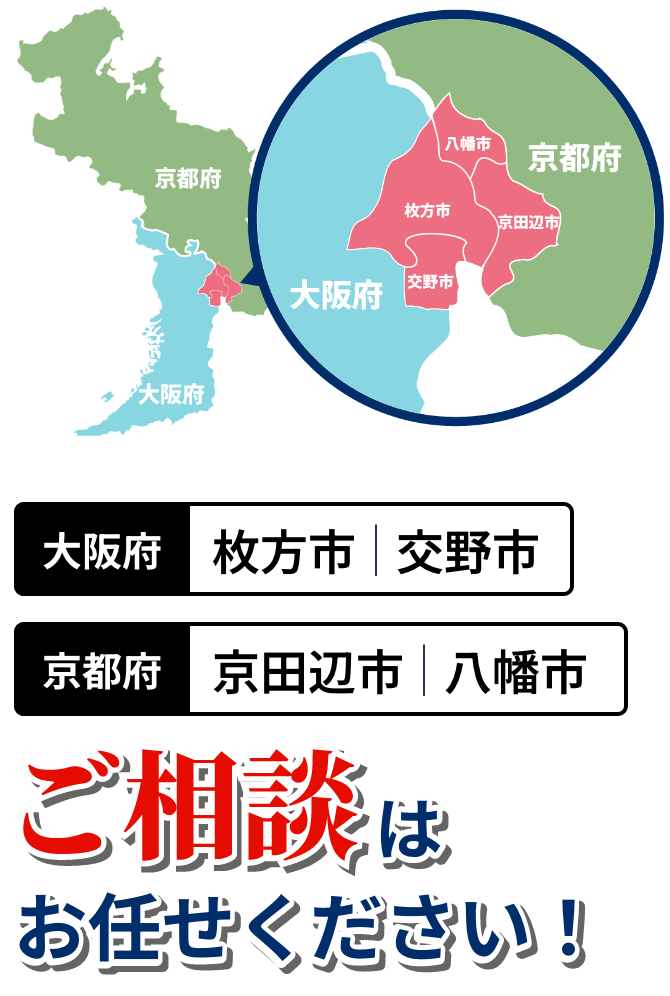 ご相談はお任せください!